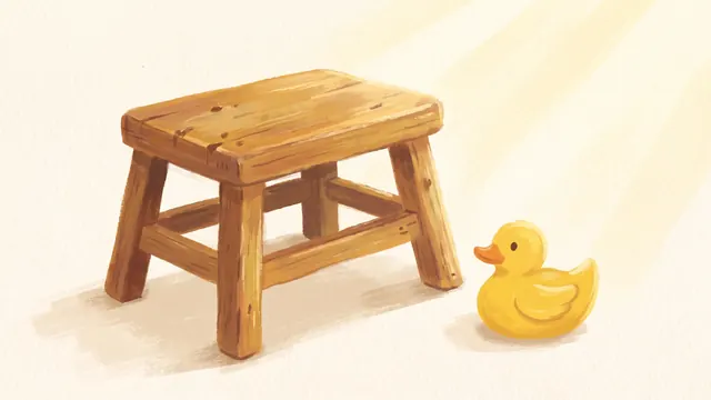 Cover illustration for a personalised children's story about using the potty